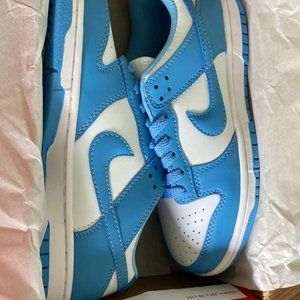 Nike Women's White and Blue Trainers